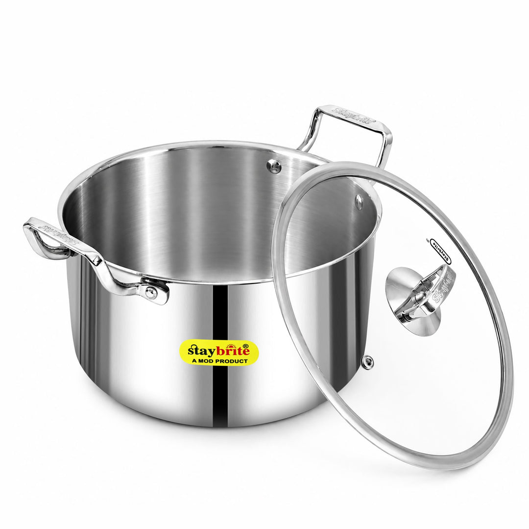 Staybrite Triply Stock Pot | 3-Ply Stainless Steel
