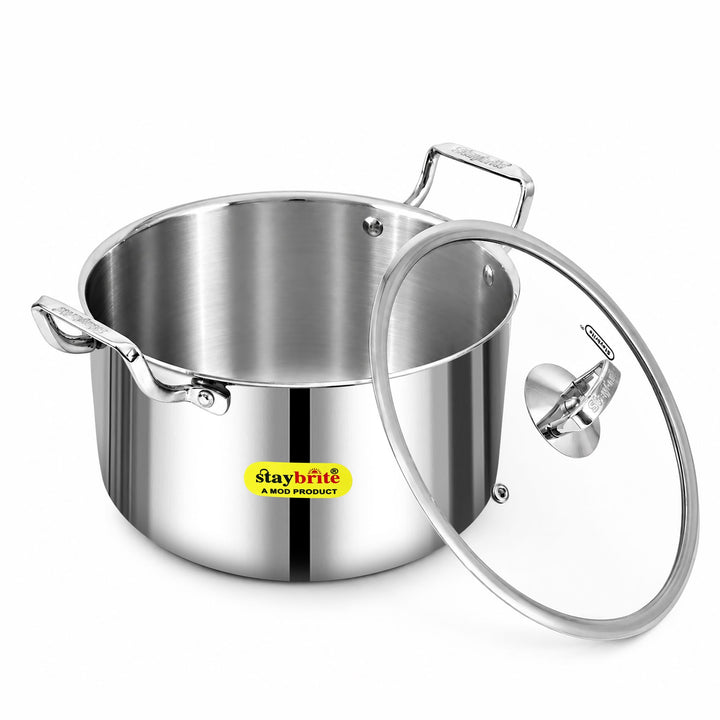 Staybrite Triply Stock Pot | 3-Ply Stainless Steel
