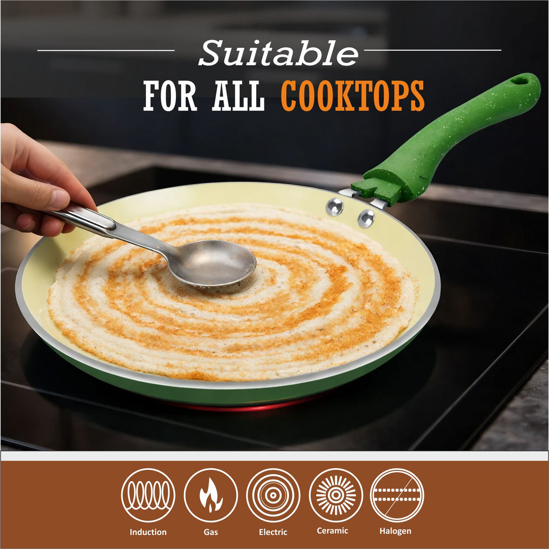 Ceramic Dosa Tawa | PFOA Free Healthy Cooking Tawa