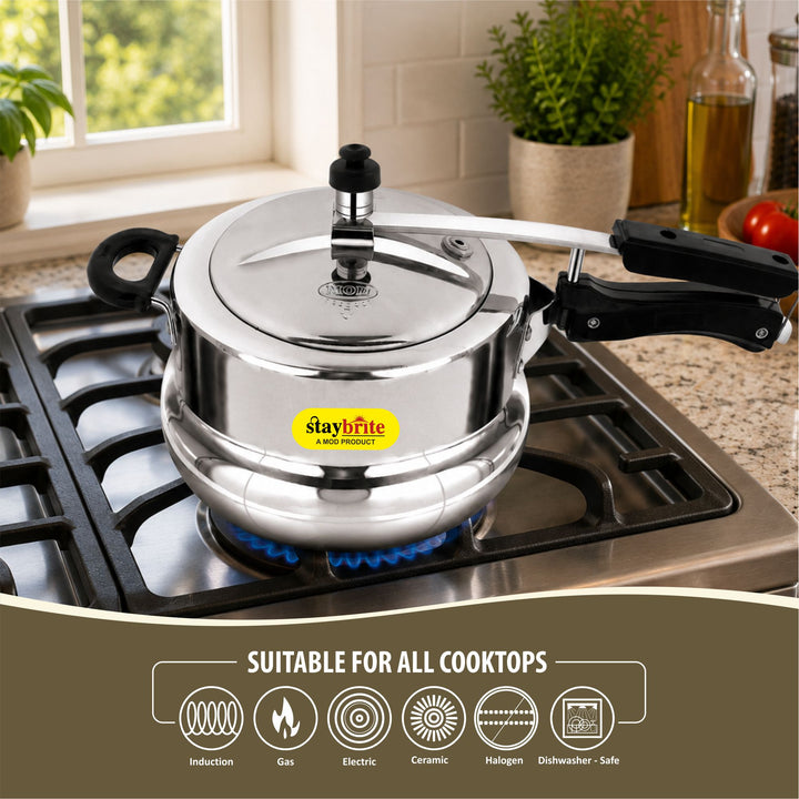 Royal Matki Pressure Cooker – Aluminium cooker for fast and even cooking