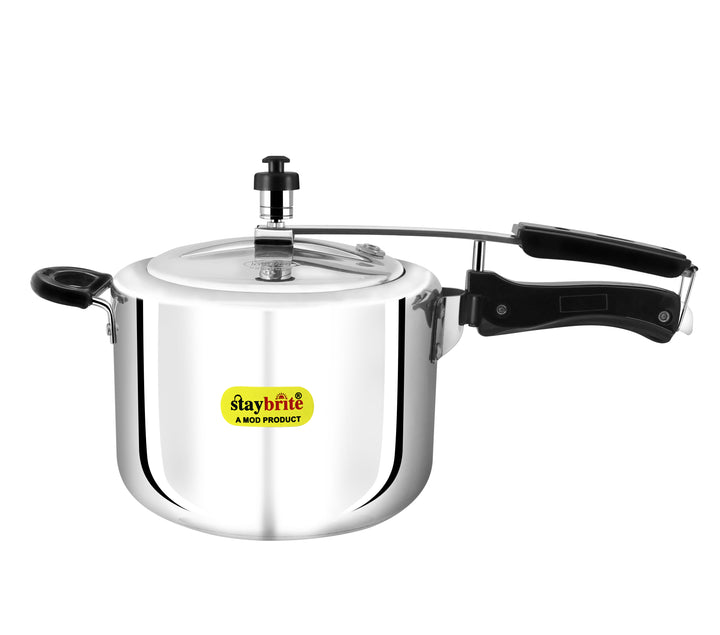 Staybrite Triply Classic Pressure Cooker | Tri-Ply Stainless Steel Outer Lid