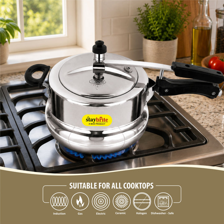 Royal Matki Pressure Cooker – Aluminium cooker for fast and even cooking