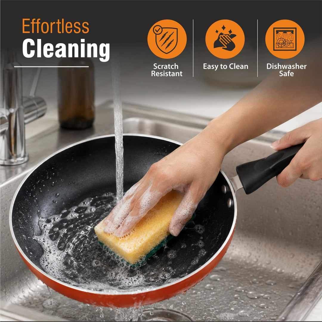 Staybrite Non-Stick Frypan with Glass Lid | Even Heating