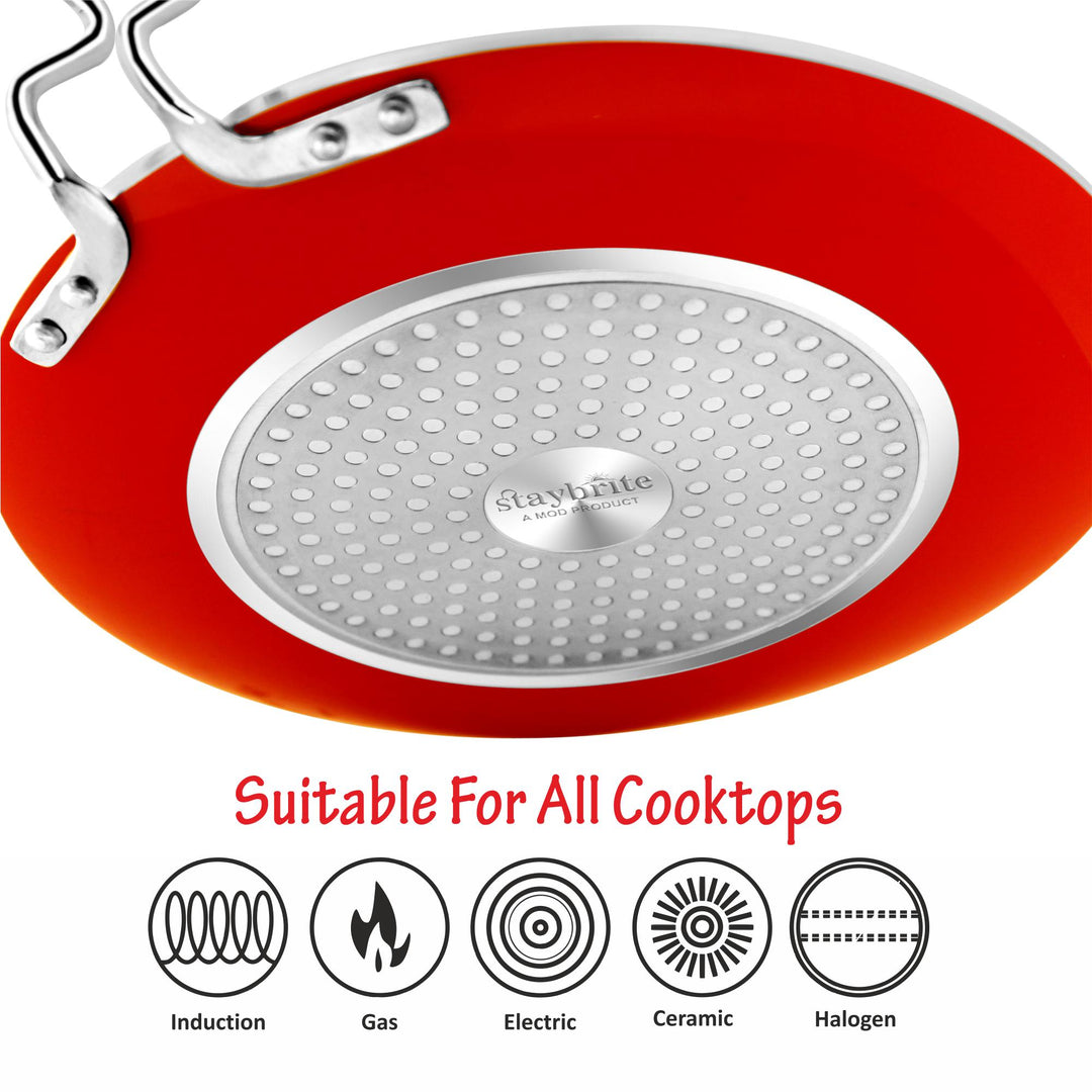 Staybrite Non-Stick Concave Tawa | Quick &amp; Easy Cooking