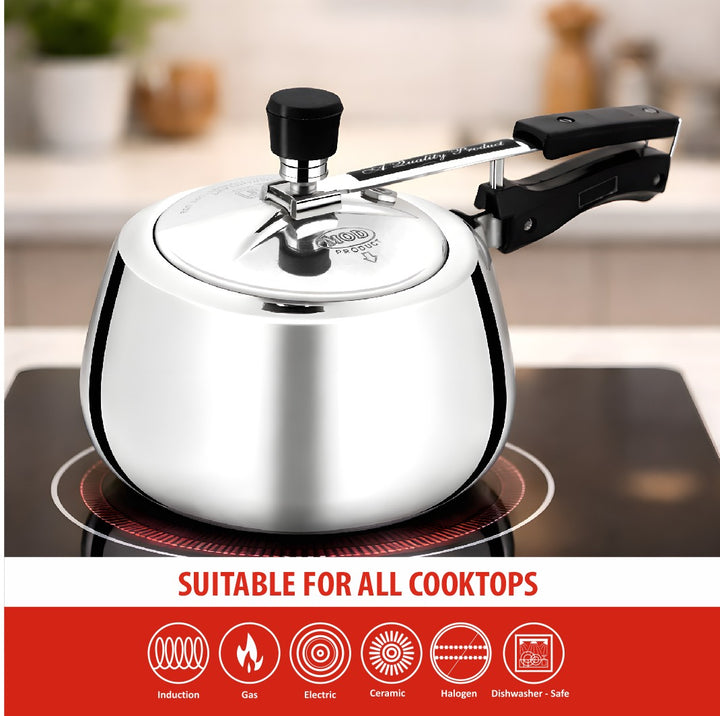 Royal Handi Heavy Duty Pressure Cooker – Fast &amp; Durable Cooking