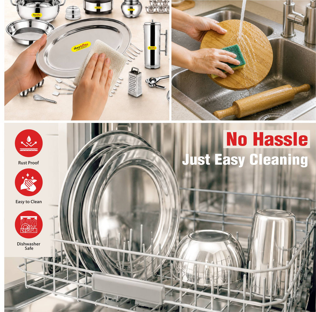 Staybrite Stainless Steel Kitchen Set 111 Pcs | Complete Kitchen Collection