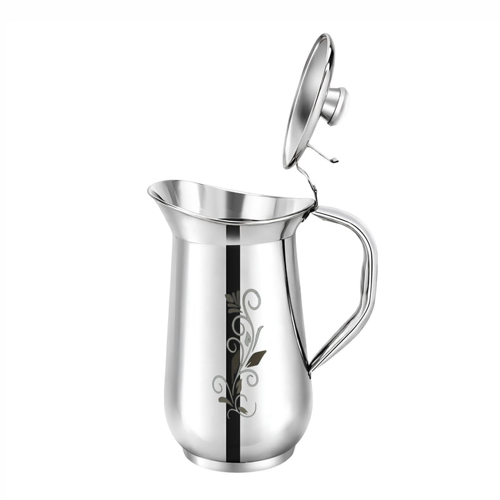 Staybrite Flip Lid Stainless Steel Water Jug 2 Litre | Serving Jug