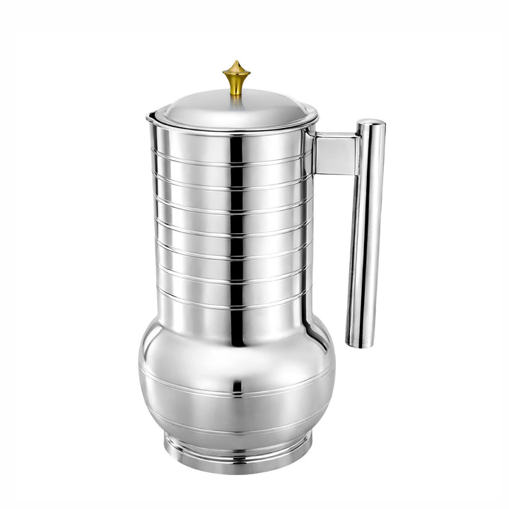 Staybrite Ringer Stainless Steel Water Jug 2 Litre | Kitchen Serving Jug