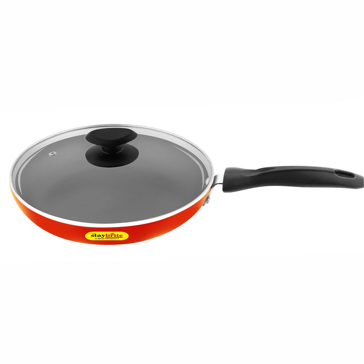 Staybrite Non-Stick Frypan with Glass Lid | Even Heating