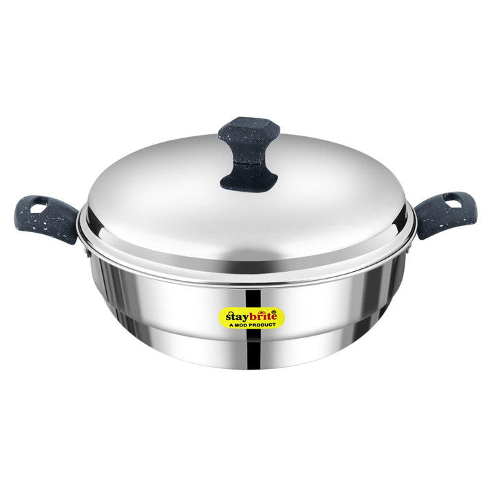 Staybrite Triply Stainless Steel Multi - Purpose 28 CM Kadai