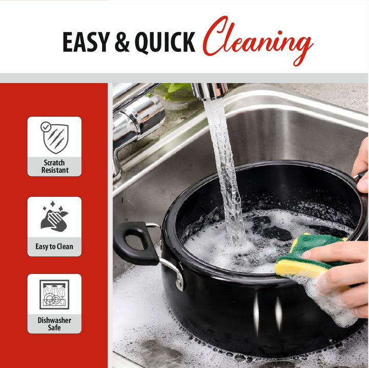 Hard Anodized Handi Pressure Cooker – Fast and Healthy Cooking