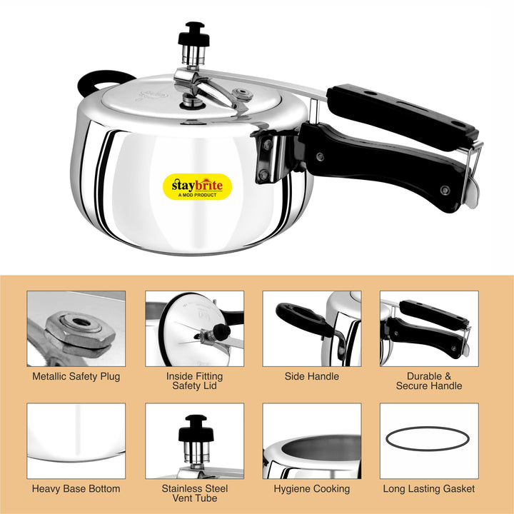 Royal Handi Heavy Duty Pressure Cooker – Fast &amp; Durable Cooking
