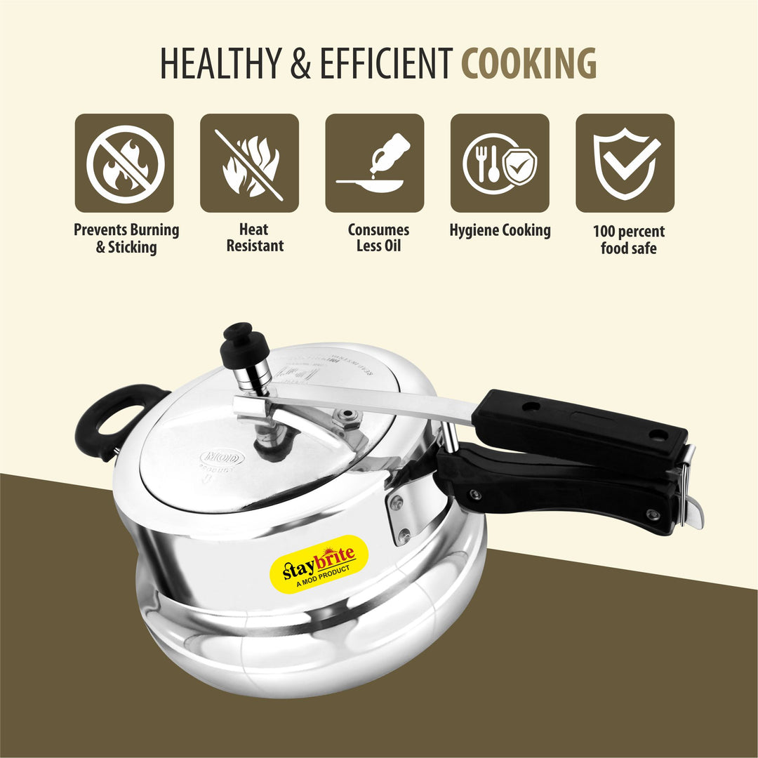 Royal Matki Pressure Cooker – Aluminium cooker for fast and even cooking