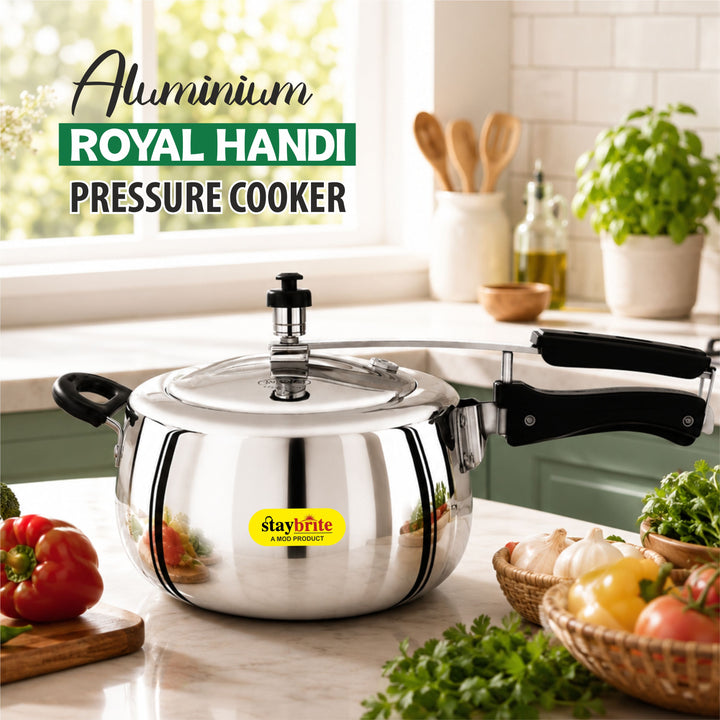 Royal Handi Heavy Duty Pressure Cooker – Fast &amp; Durable Cooking