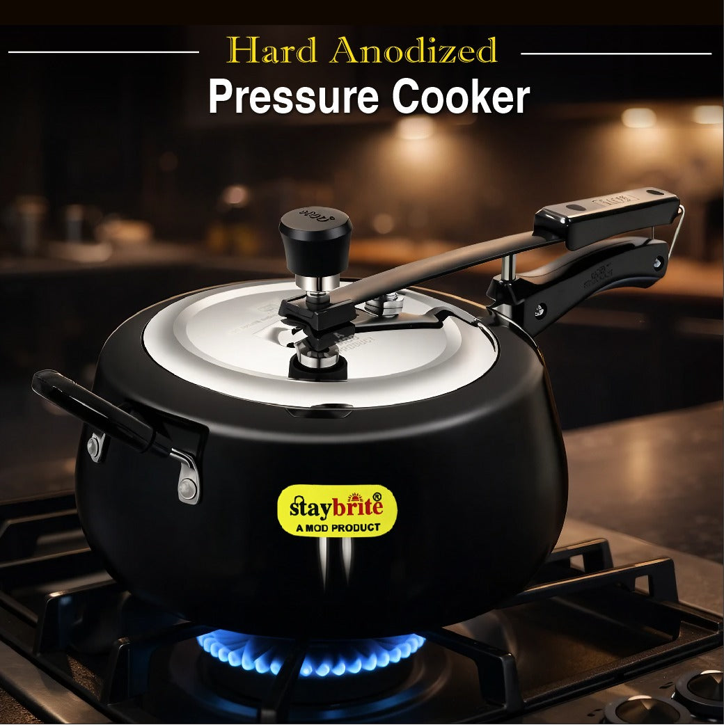 Hard Anodized Handi Pressure Cooker – Fast and Healthy Cooking