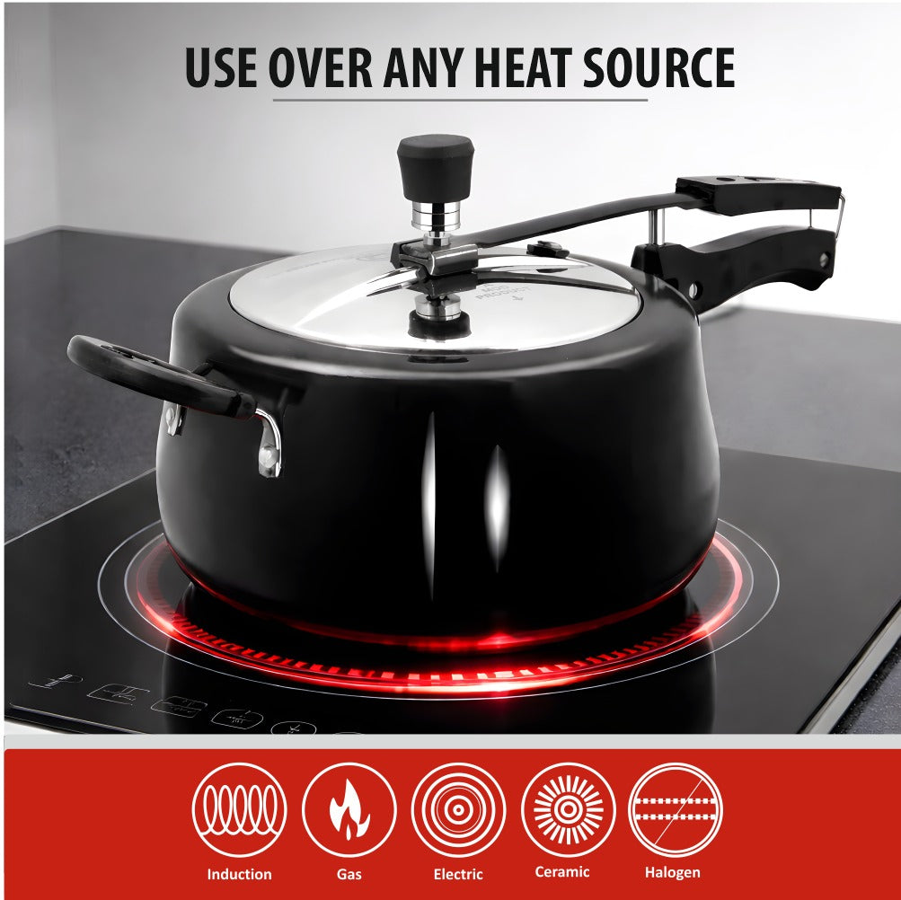 Hard Anodized Handi Pressure Cooker – Fast and Healthy Cooking
