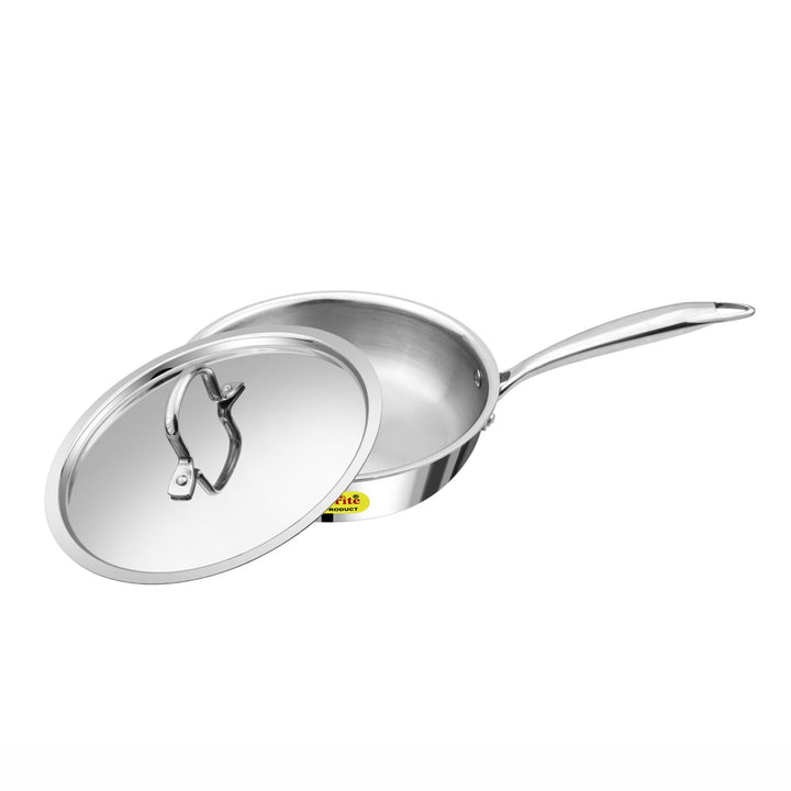 Triply Frypan – 3-Ply Stainless Steel Fry Pan for Healthy, Even &amp; Oil-Efficient Cooking