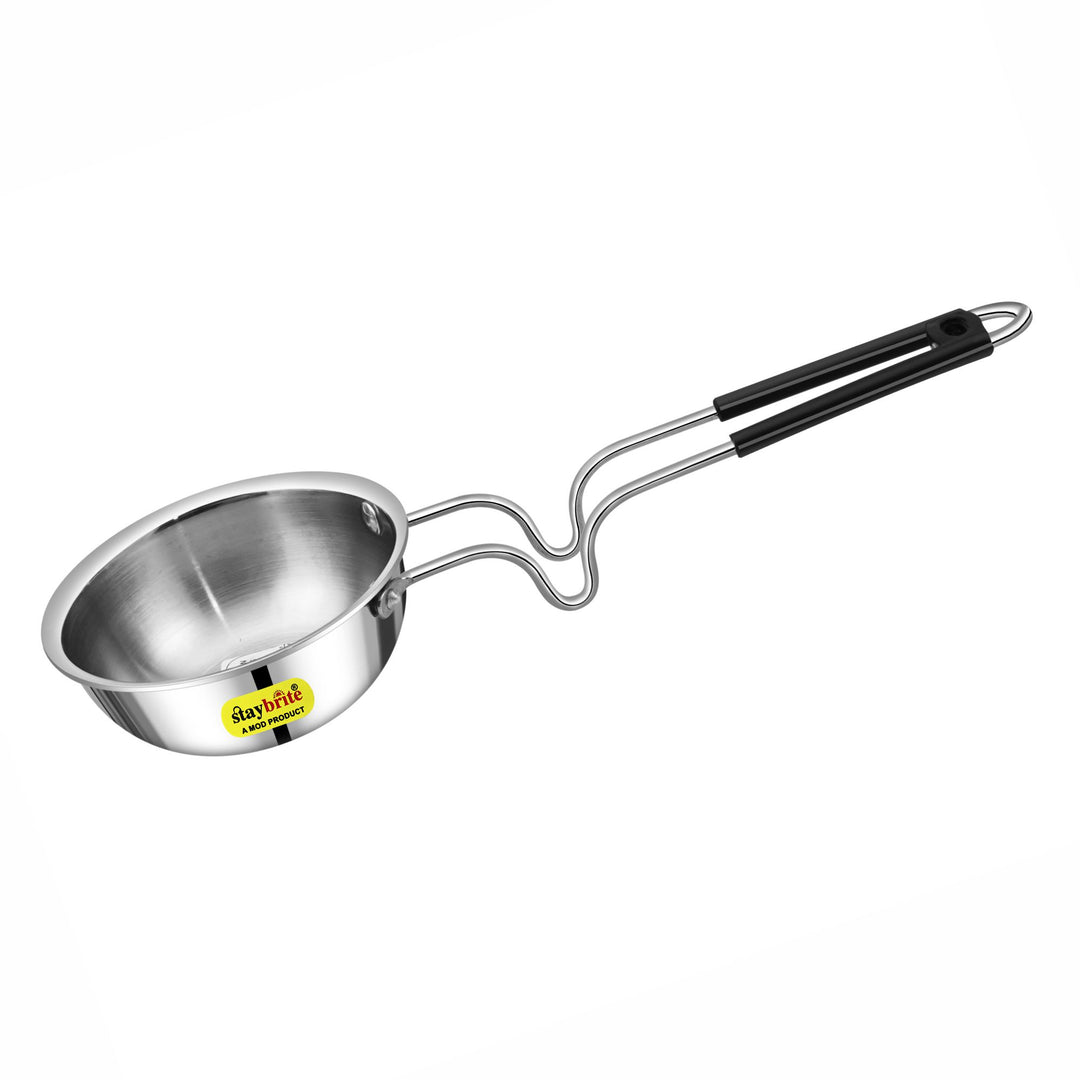 Triply Tadka Pan 2.5 mm – 3-Ply Stainless Steel Tadka Pan for Quick &amp; Even Tempering