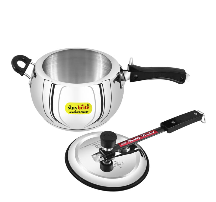 Stainless Steel Handi Pressure Cooker | Healthy, Durable and Quick Cooking for Indian Kitchens