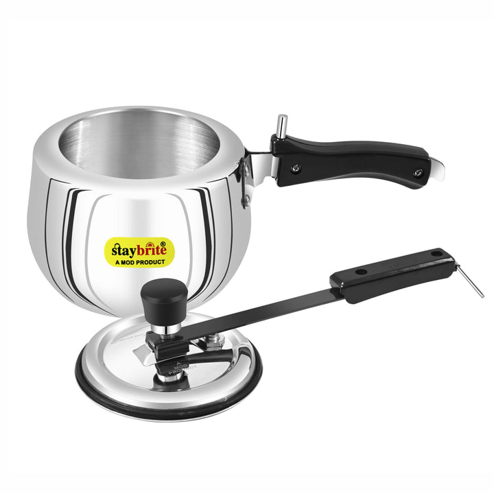 Staybrite Triply Handi Pressure Cooker | Induction &amp; Gas Compatible