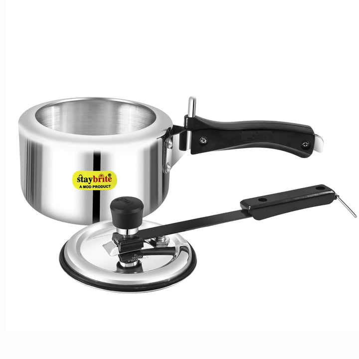 Staybrite Triply Classic Pressure Cooker | Tri-Ply Stainless Steel Outer Lid