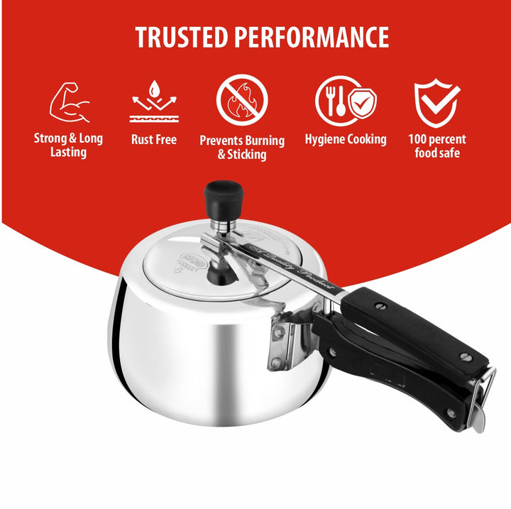 Royal Handi Heavy Duty Pressure Cooker – Fast &amp; Durable Cooking