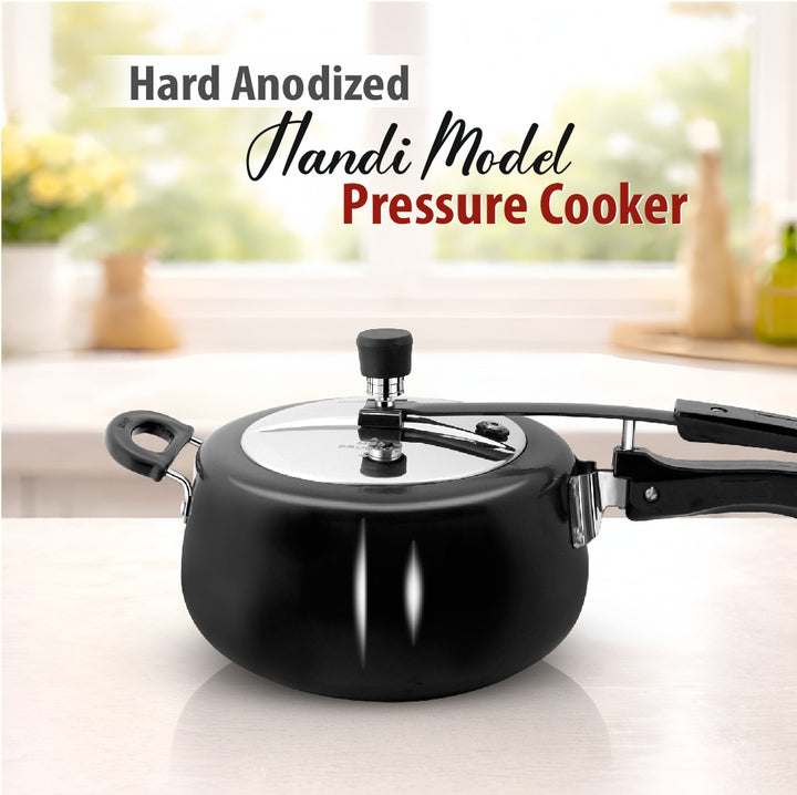 Hard Anodized Handi Pressure Cooker – Fast and Healthy Cooking