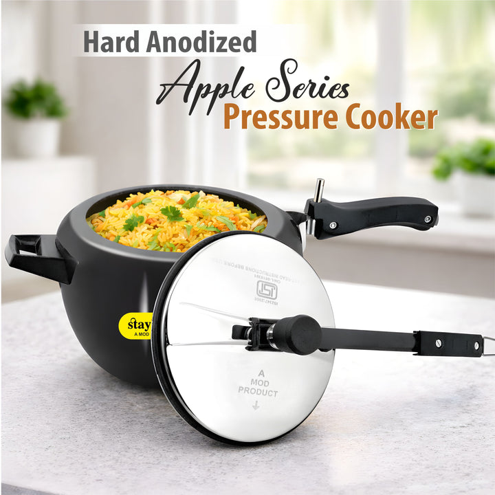 Hard Anodized Maple Pressure Cooker – Durable, Fast Cooking &amp; Scratch Resistant