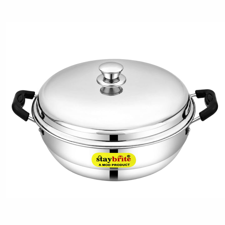Staybrite - Stainless Steel Multi Purpose 28 cm 3 in 1 Kadai