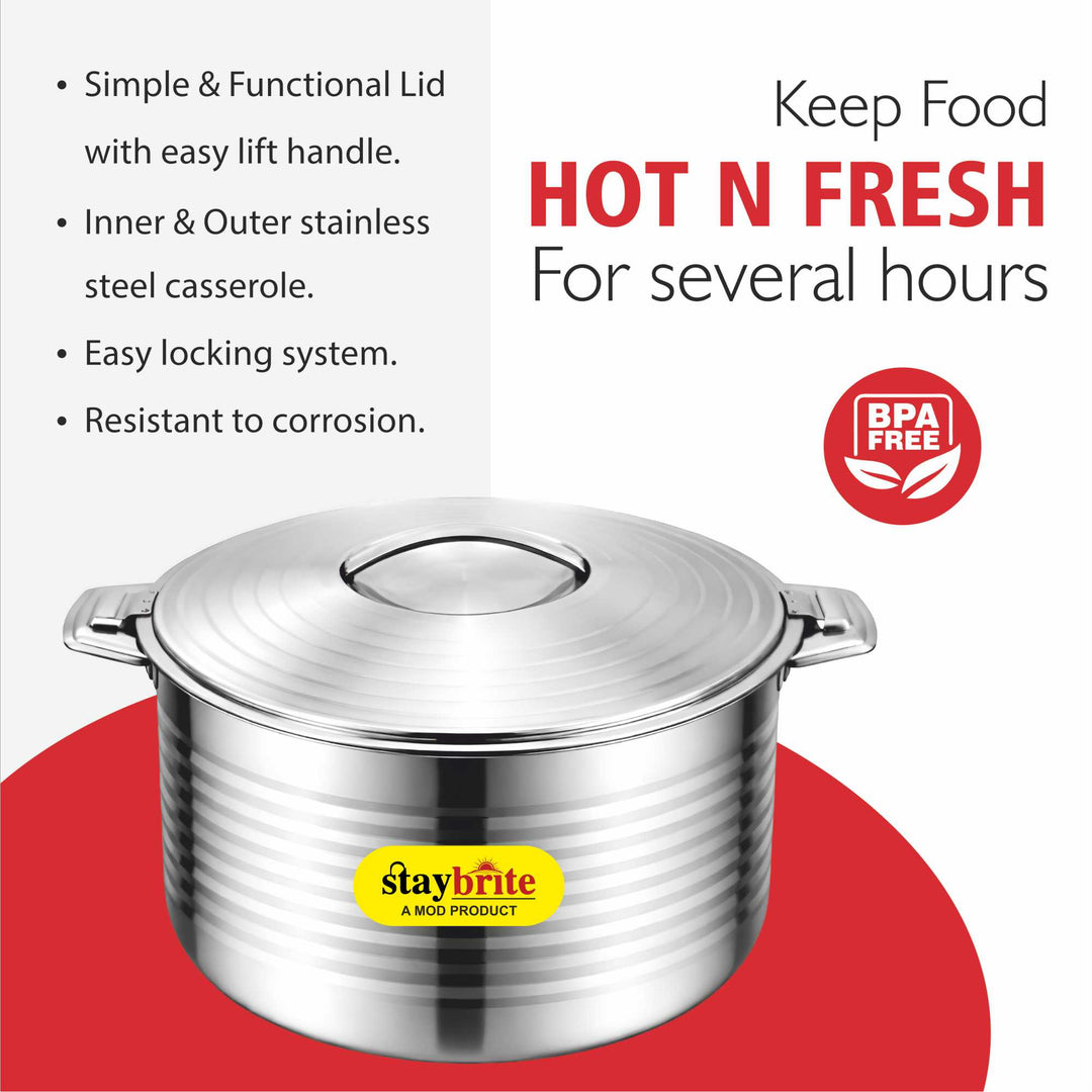 Lock &amp; Lock Hotpots | Double Wall Insulated Food Warmer