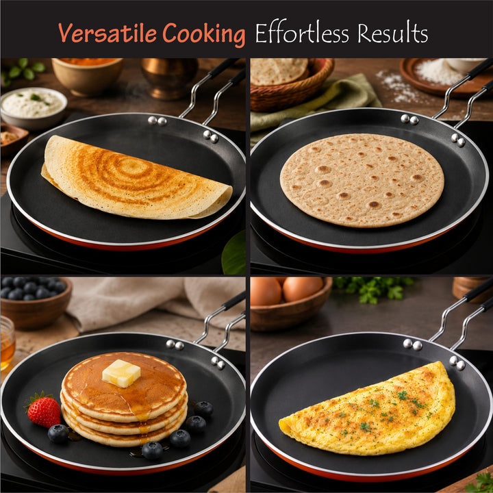 Staybrite Non-Stick Dosa Tawa | Crispy Dosa &amp; Less-Oil Cooking