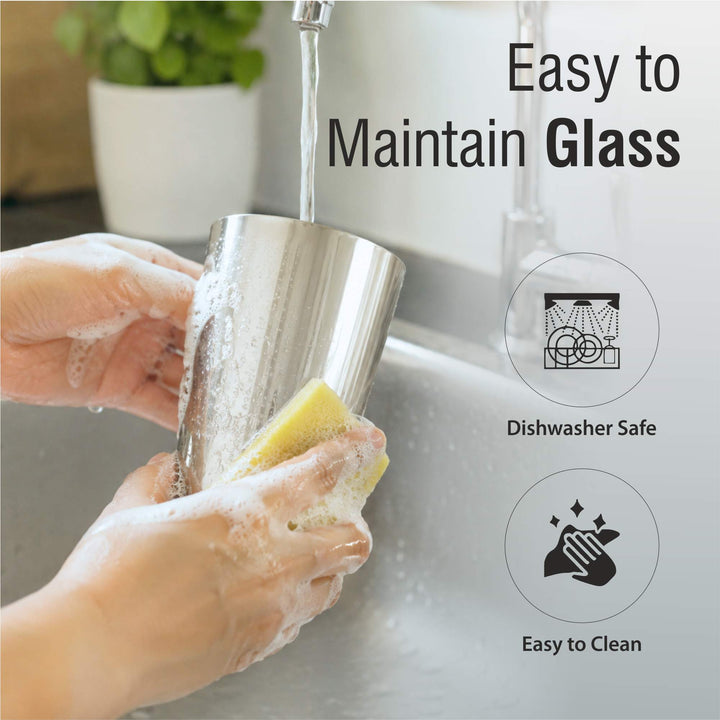Staybrite Stainless Steel Ice Glass Set of 6 | Durable &amp; Stylish