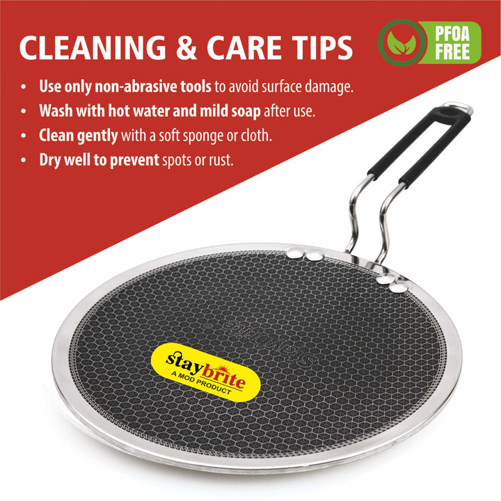 Honey Comb Triply Roti Tawa 4mm – Premium Griddle for Perfect Rotis &amp; Flatbreads