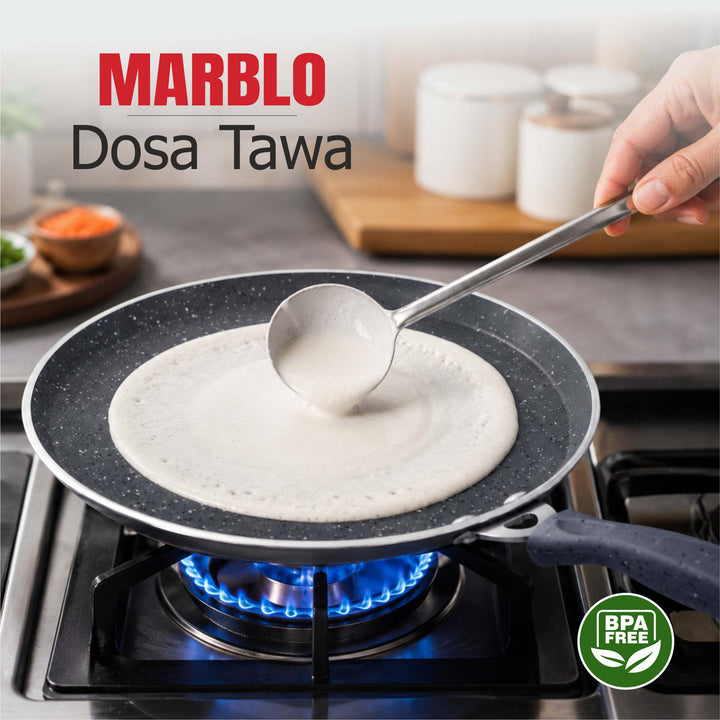 Staybrite Marblo Coated Dosa Tawa | Crispy &amp; Even Cooking