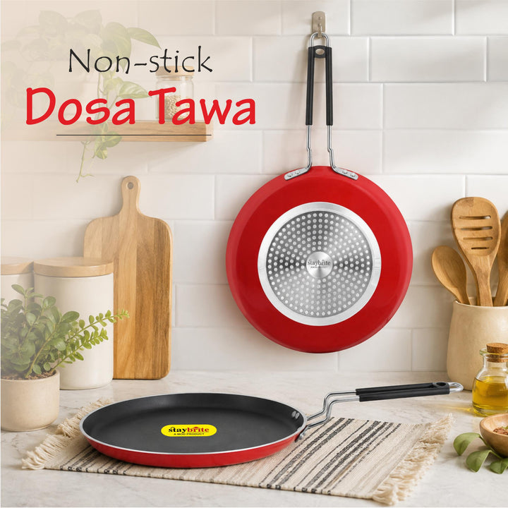 Staybrite Non-Stick Dosa Tawa | Crispy Dosa &amp; Less-Oil Cooking