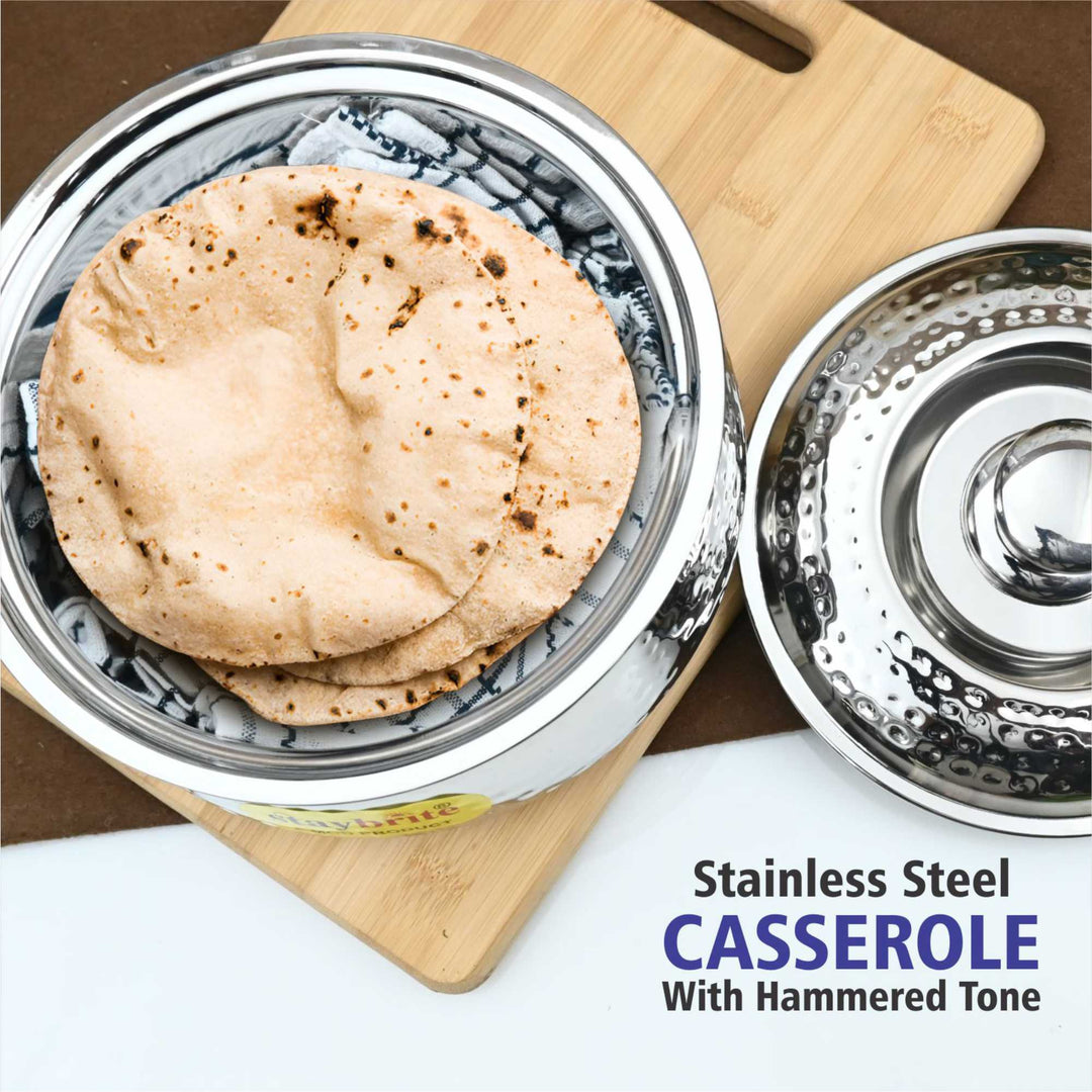 Hammered Hotpots – Premium Insulated Stainless Steel Casserole