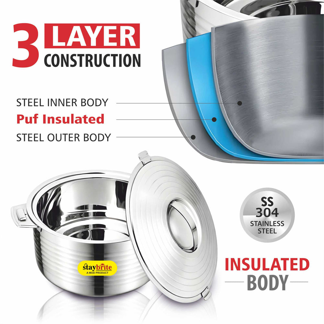 Lock &amp; Lock Hotpots | Double Wall Insulated Food Warmer