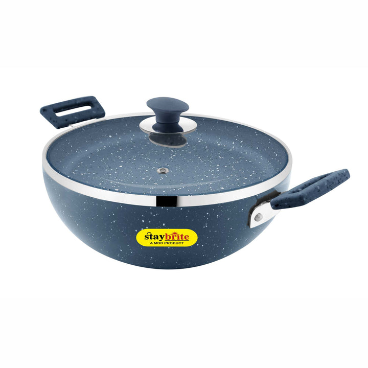 Staybrite Marble Coated Kadai | Easy &amp; Versatile Cooking