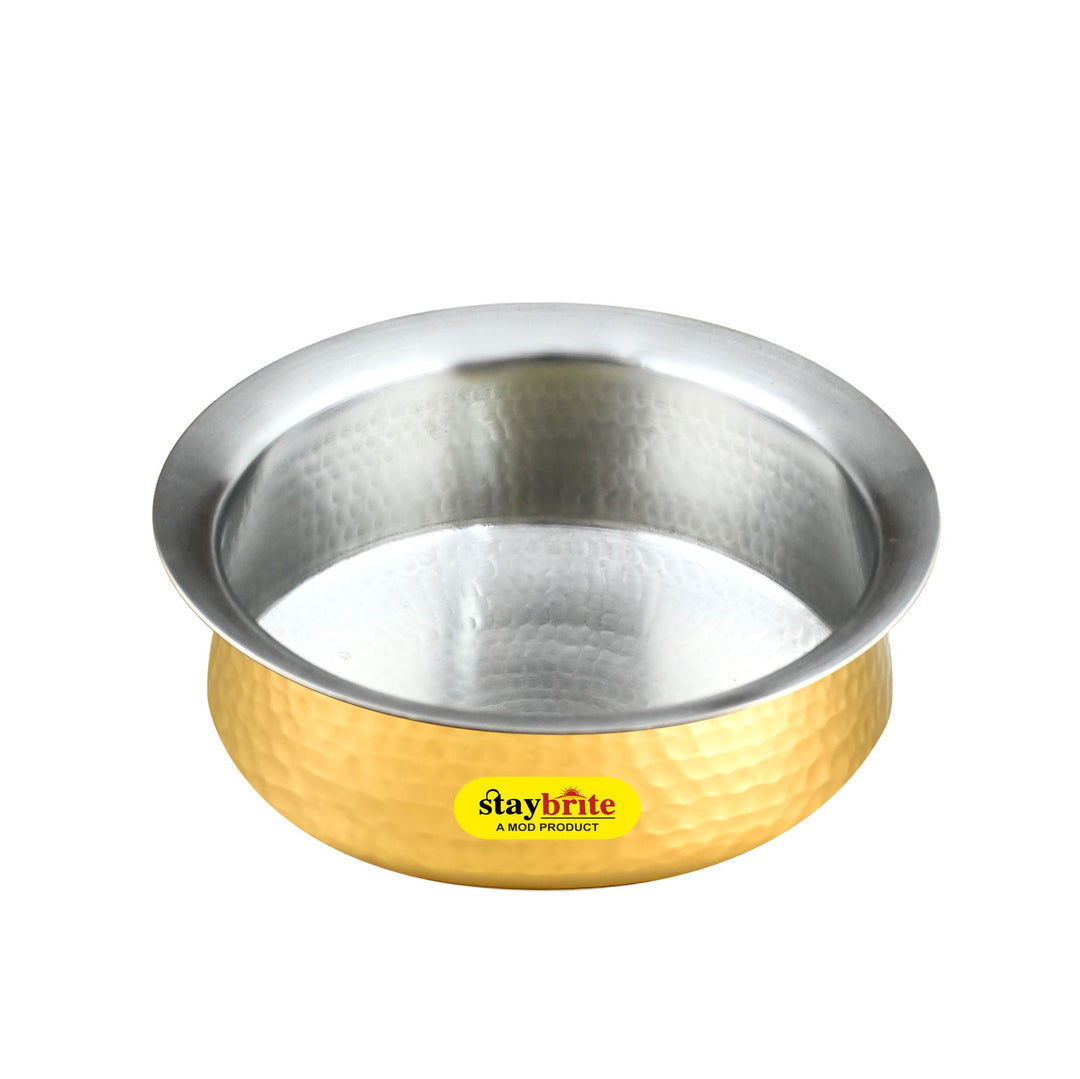 Brass Lagan – Traditional Brass Lagan for Even Heating &amp; Authentic Indian Cooking