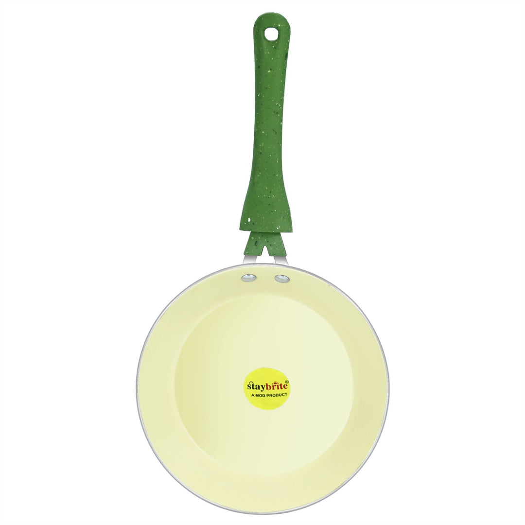 Ceramic Coated Taper Frypan for Healthy Low-Oil Cooking