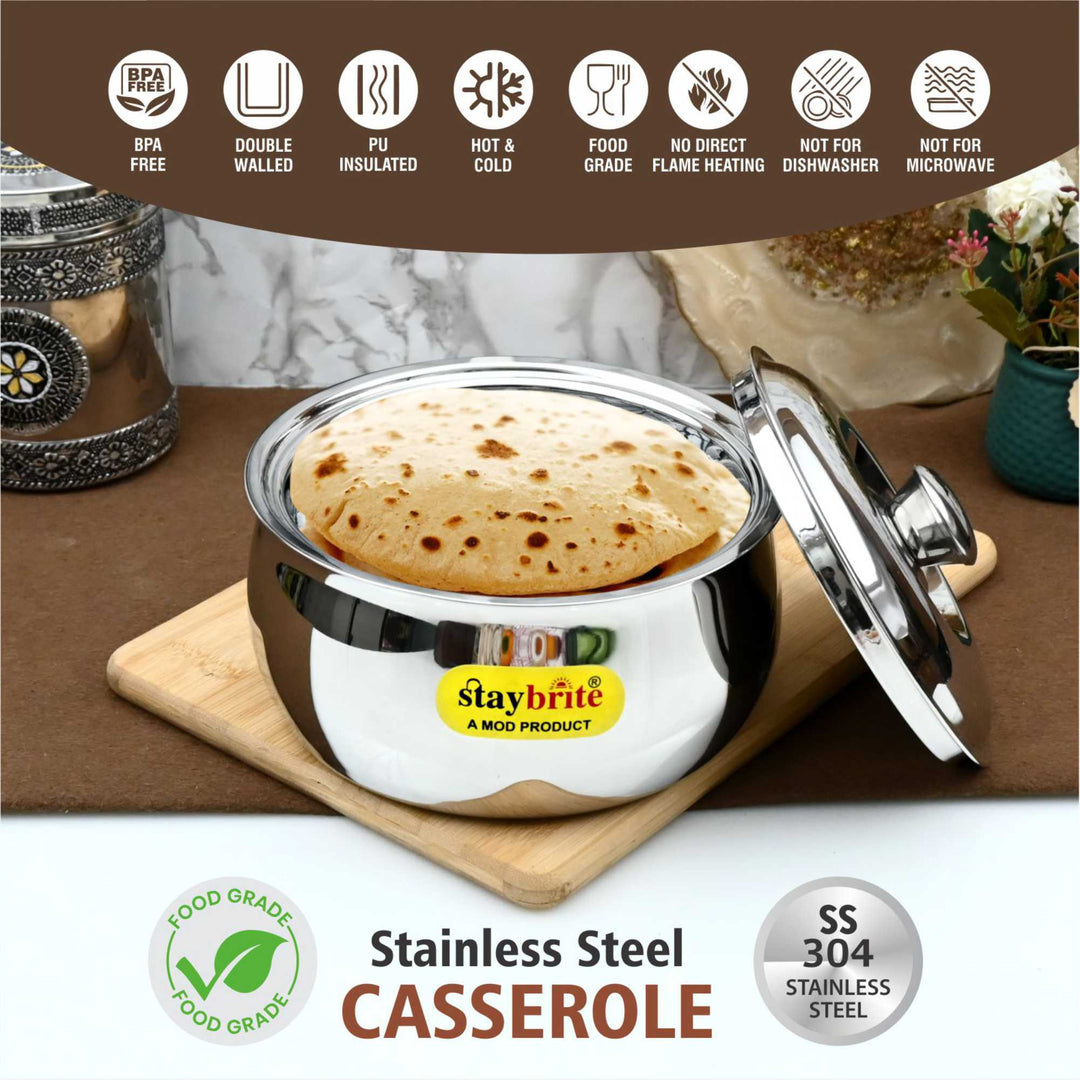 Belly Hotpots for Kitchen – Durable Thermal Casserole to Keep Food Hot