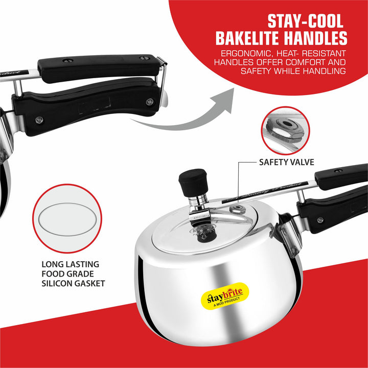Royal Handi Heavy Duty Pressure Cooker – Fast &amp; Durable Cooking
