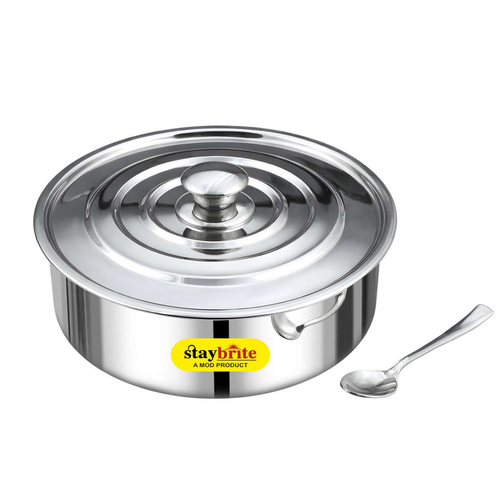 Staybrite Stainless Steel Classic Masala Box | Spice Storage Container