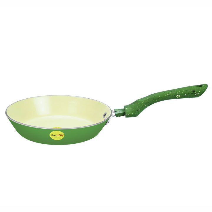 Ceramic Coated Taper Frypan for Healthy Low-Oil Cooking