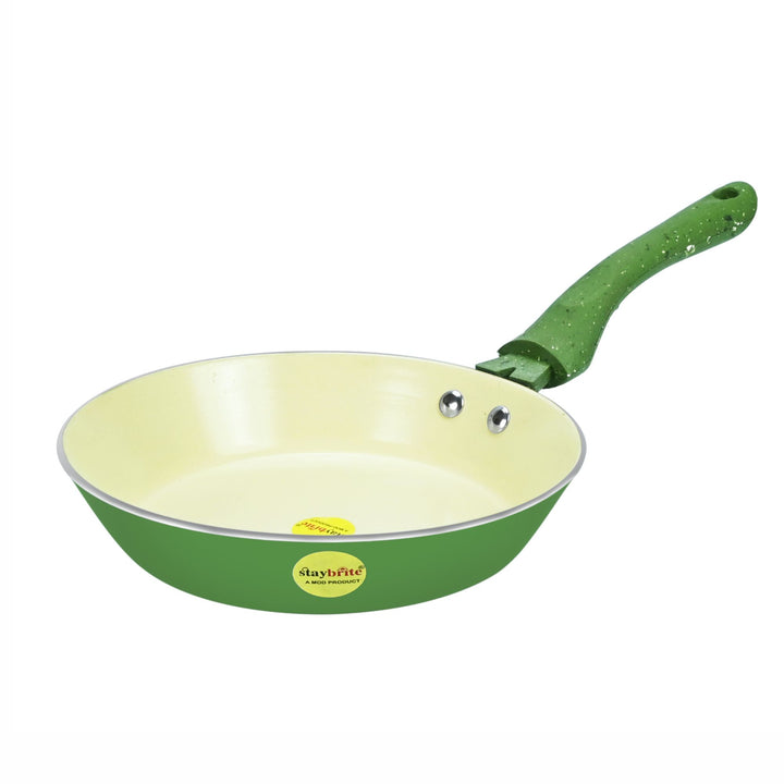 Ceramic Coated Taper Frypan for Healthy Low-Oil Cooking