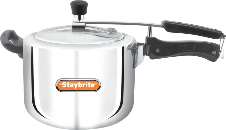 Triply Classic Pressure Cooker | Tri-Ply Stainless Steel Outer Lid Cooker for Fast &amp; Healthy Cooking | Induction &amp; Gas Compatible