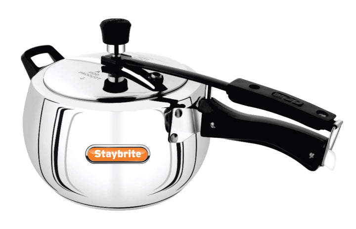 Triply Handi Pressure Cooker | Tri-Ply Stainless Steel Handi-Style Cooker for Fast &amp; Healthy Cooking | Induction &amp; Gas Compatible